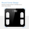 Smart Body Fat Scale 24 Body Indicators Wireless BT Digital Weighing Scale Body Analyzer Monitor Measuring Weight/Body Type/Body Age/BMI/Body Fat Rate/Skeletal Muscle/Bone Mass Black