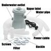 Swimming Pool Electric Filter Pump Water Cleaning Tool Above Ground Pool