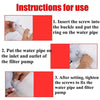 Swimming Pool Electric Filter Pump Water Cleaning Tool Above Ground Pool