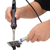 HANDSKIT 90W LED Digital Soldering Iron Set Adjustable Temperature Electric Soldering Iron 4 Wire Core Welding Tools with Automatic Sleep