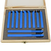11pcs Metal Carbide Welding CNC Lathe Tools Carbide Brazed Tipped Cutter Tool Bit Cutting Kit  8mm 10mm Optional