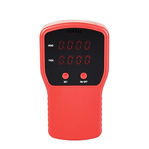 شاشة LED فورمالديهايد كاشف ذاتي الاختبار الذاتي مريح الكشف السريع الدقة الدقة فورمالديهايد أداة قياس البيت الجديد كاشفات داخلية