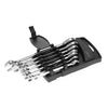 Kkmoon 7pcs 8/10/12/13/14/17/11/19mm مجموعة مزدوجة Ratchet Spanner