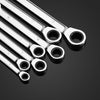 Kkmoon 7pcs 8/10/12/13/14/17/11/19mm مجموعة مزدوجة Ratchet Spanner