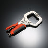 5" Locking C-Clamp Pliers with Rubber Grip Quick Release Clamp Hand Tool