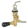 التحكم في التدفق القابل للتعديل كروم مسودة صنبور الصنبور الصنبور G5/8 Shank Home Brew Beer Beer Faucet