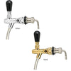 التحكم في التدفق القابل للتعديل كروم مسودة صنبور الصنبور الصنبور G5/8 Shank Home Brew Beer Beer Faucet