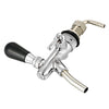 التحكم في التدفق القابل للتعديل كروم مسودة صنبور الصنبور الصنبور G5/8 Shank Home Brew Beer Beer Faucet