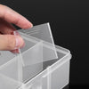 Transparent Large 24 Grids Adjustable Plastic Storage Containers Jewelry Bead Bathroom Accessories Tools Organizer Box