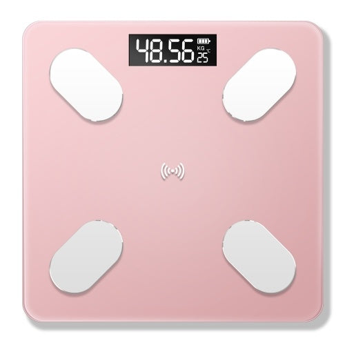 USB Rechargeable Intelligent BT Digital Body Fat Electronic Scale