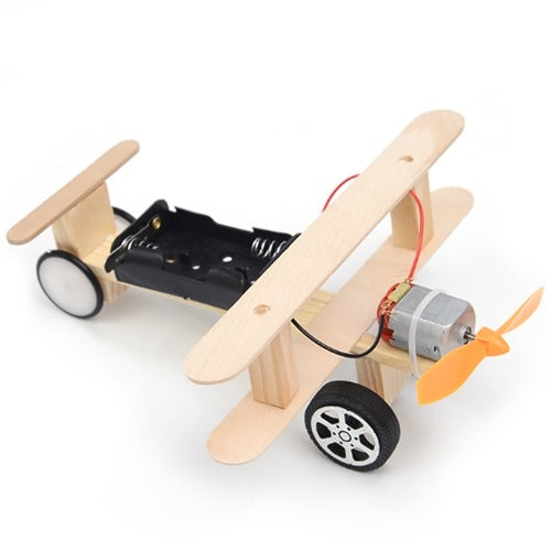 طائرة Wood Electric Aircraft Electric Glider DIY KIDS Kids Toy Airplane DIY Kit Model Electric Wooden Airplane Model للأطفال