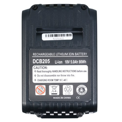 أدوات ديوالت الكهربائية لديوالت 18 فولت 4000 مللي أمبير/5000 مللي أمبير/6000 مللي أمبير DCB180، DCB181، DCB182، DCB200، DCB201، DCB201-2، DCB203، DCB204-2