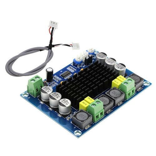 TPA3116D2 Dual Channel Stereo High Power Digital Audio Power Amplifier Board 2x120W XH-M543 High Power Stereo AMP Module for Car Vehicle Computer Speaker DIY Home Theater Audio System