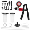Hand Held Brake Bleeder Tester Set Vacuum Pump Car Motorbike Self Vacuum Pump Kits Brake Bleeder Screw Adapter