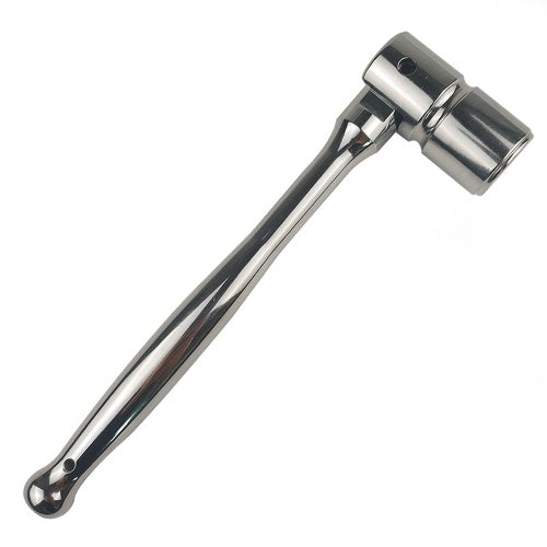 Hand Tool 180 Degree Swivel 3/8'' Drive Spark Plug Socket Wrench Metric Socket Head Ratchet Spanner