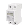 مرحلة واحدة Din Rail Wifi ذكي عداد الطاقة استهلاك الطاقة كيلووات ساعة متر Wattmeter دعم Smartlife / Tuya App يعمل مع Alexa و Google Home