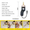 Electric Rotary Engraving Tool 24W Adjustable Speed Polisher with 10pcs Rotary Accessory Kit Grinding Cleaning Tool Kit
