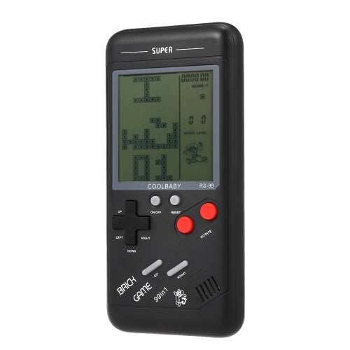 RS-99 وحدة تحكم الألعاب الكلاسيكية Tetris Game Block Game Puzzle Games آلة الألعاب المحمولة