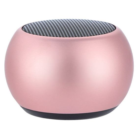 FM MP3 Mini Portable Bluetooth Speaker - Pink
