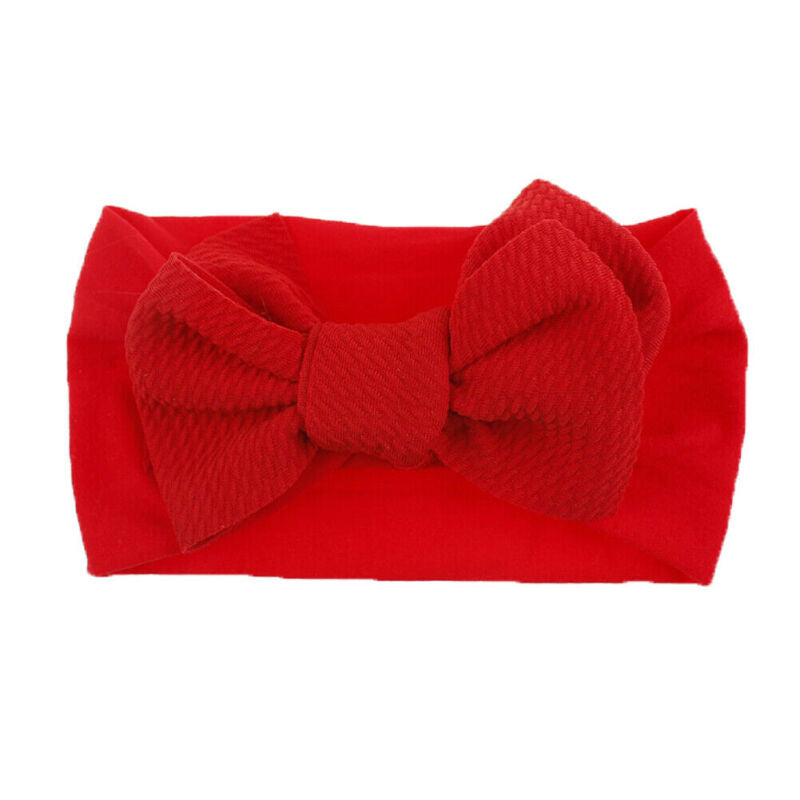 Fashionable Baby Hair Turban - Red