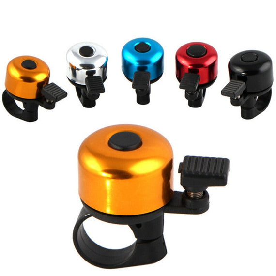 Fashionable Metal Bicycle Protective Bell Rings - Silver