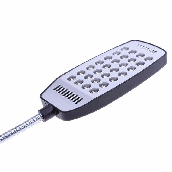 مصباح مكتب LED مرن USB LED - أسود