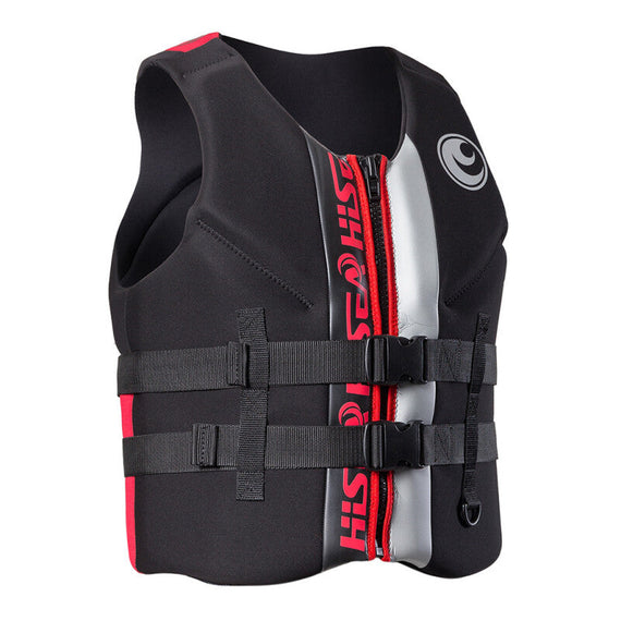 سترة النجاة العائمة للسباحة - باللون الأسود 