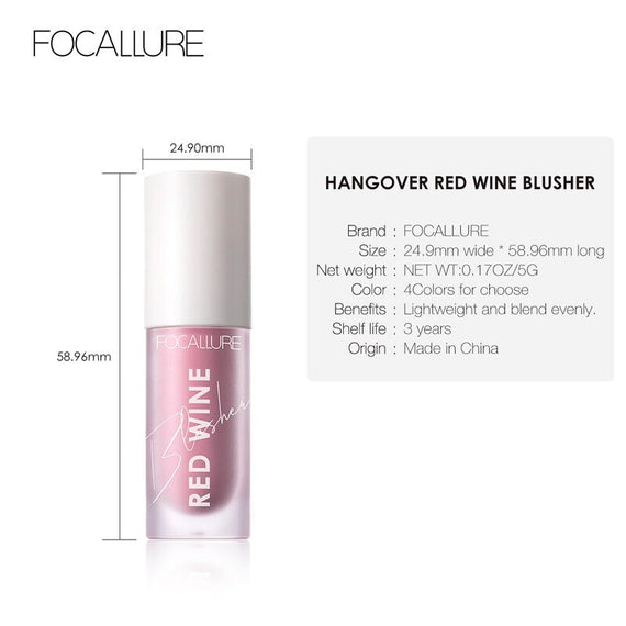 Focallure Liquid Blusher Contour Makeup - Pink Lady