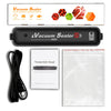 Food Vacuum Sealer Machine With 15 Bags - Black