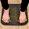 Foot Massage Walking Mat Pad Reflexology - Black