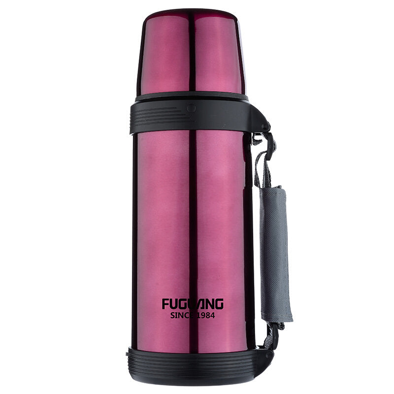Fuguang Premium 1.8L Travel Bottle - Rose Red