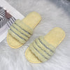 Furry Plush Home Slipper - Yellow