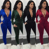 نساء من قطعتين تتبعهم الأكمام الطويلة Zip Hoodie Sweatshirt Pants Sportswear Litness Suits Suits