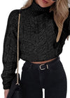 New Winter Women Knitted Sweatshirt Top