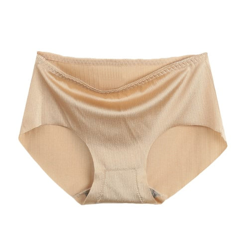 نساء مثيرات جديدات سراويل سراويل سلسية صلبة ملخصات منخفضة الارتفاع ملخصات الملابس الداخلية تملأ الملابس الداخلية
