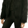 New Winter Women Faux Fur Coat Open Front Long Sleeve Fluffy Warm Outerwear Jacket Short Overcoat