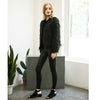 New Winter Women Faux Fur Coat Open Front Long Sleeve Fluffy Warm Outerwear Jacket Short Overcoat