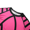 Sexy Women Mini Bodycon Dress Color Block Stripe O Neck Long Sleeves Clubwear Party Evening Dress Rose/Yellow