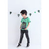 خطاب تي شيرت أطفال الأطفال طباعة الرسوم البيانية O-telectlives cotton pullover tees top