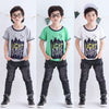 خطاب تي شيرت أطفال الأطفال طباعة الرسوم البيانية O-telectlives cotton pullover tees top