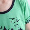 خطاب تي شيرت أطفال الأطفال طباعة الرسوم البيانية O-telectlives cotton pullover tees top