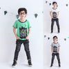 خطاب تي شيرت أطفال الأطفال طباعة الرسوم البيانية O-telectlives cotton pullover tees top