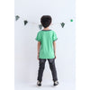 خطاب تي شيرت أطفال الأطفال طباعة الرسوم البيانية O-telectlives cotton pullover tees top