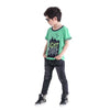 خطاب تي شيرت أطفال الأطفال طباعة الرسوم البيانية O-telectlives cotton pullover tees top