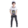 خطاب تي شيرت أطفال الأطفال طباعة الرسوم البيانية O-telectlives cotton pullover tees top