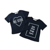 New Boys Kids T-Shirt Top Letter Print O-te-juck Short Sweeve Pullover Cute Disual Kids Shirt Dark Blue
