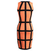 Sexy Women Mini Bodycon Dress Color Block Stripe O Neck Sleeveless Party Clubwear Slim Sundress
