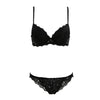 جديد مثير للنساء حمالة الصدرية مجموعة الدانتيل تطريز دفع Underwire 3/4 كوب سراويل داخلية ملخصات الملابس الداخلية الملابس الداخلية