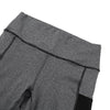 New Women Sport Yoga Leggings Splice Color Stretch Fitness Gym Running Bodycon Casual Pants Trousers Grey