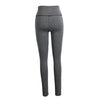 New Women Sport Yoga Leggings Splice Color Stretch Fitness Gym Running Bodycon Casual Pants Trousers Grey